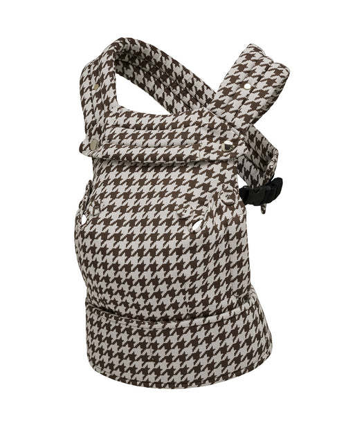 Baby Carrier for Newborns and Toddlers – Cocoa Houndstooth