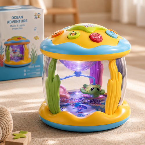 OceanGlow Tummy Time Projector