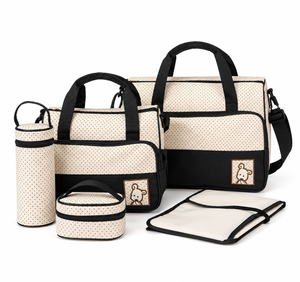 5-Piece Baby Essentials Bag Set