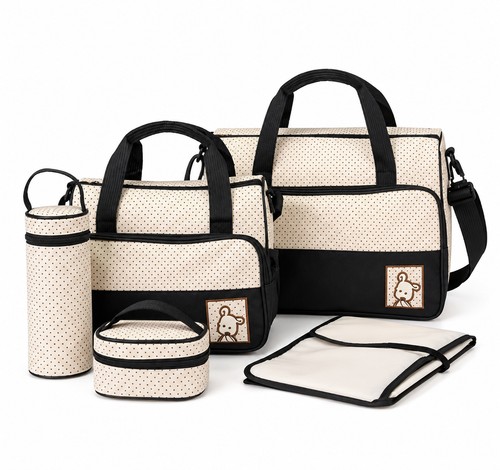5-Piece Baby Essentials Bag Set