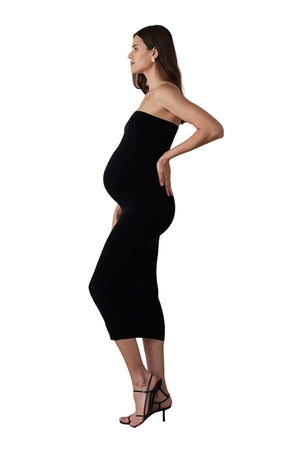 Strapless Maternity Maxi Dress